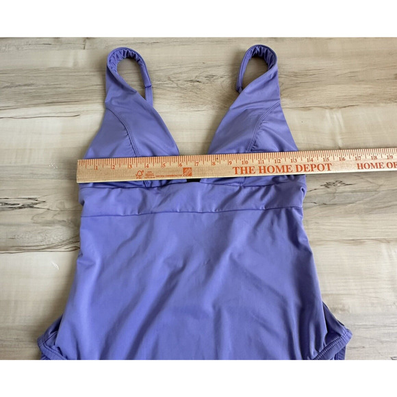 Andie Women's Size XXL 16 18 The Sardinia One Piece Flat Purple  Rare Color - Picture 8 of 11